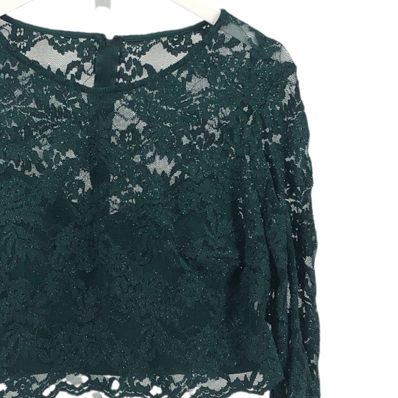 City Studio Emerald Green Embroidered Glitter Set - Picture 4 of 12